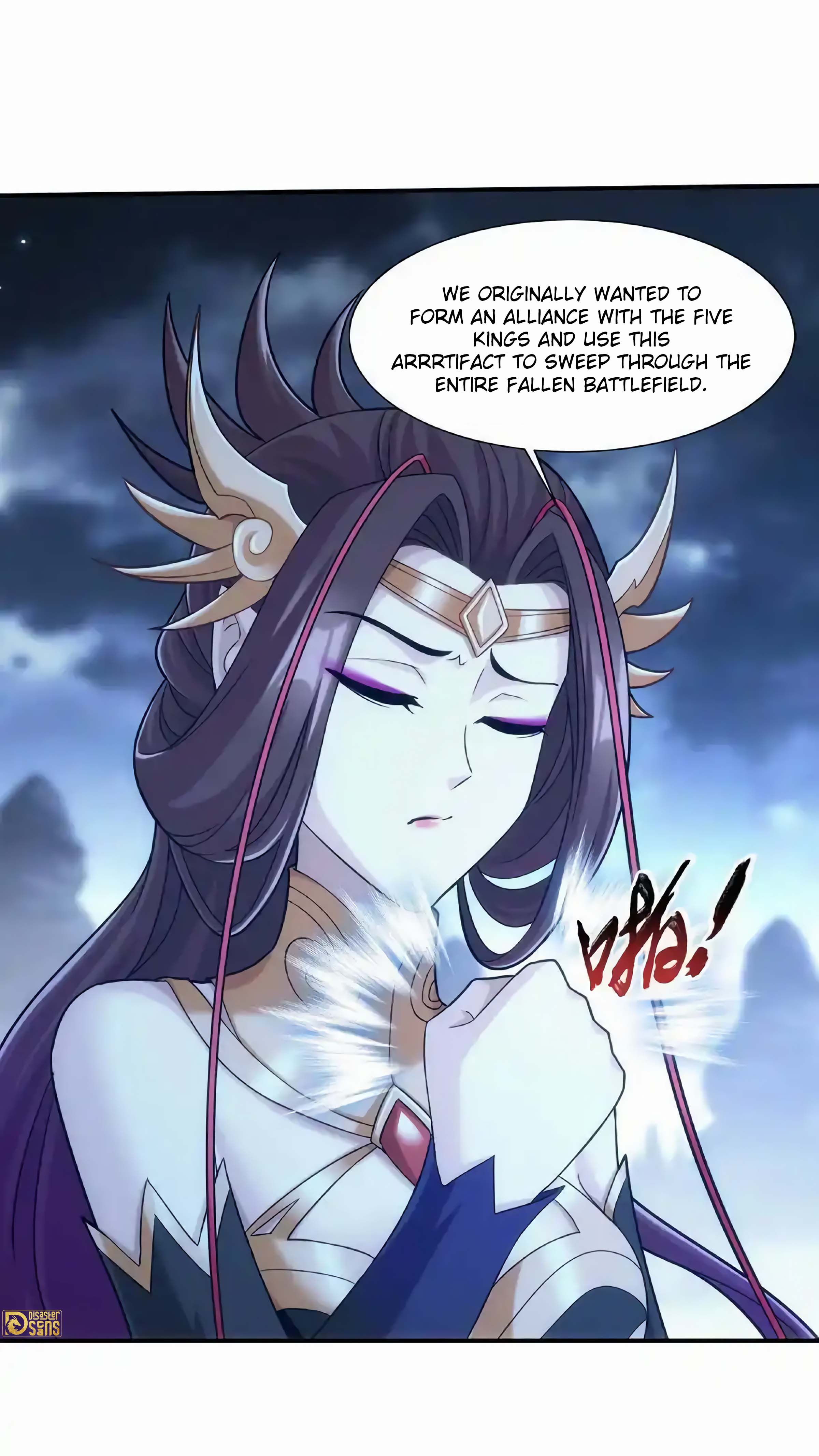 The 37 page of The Great Ruler comic chapter 477