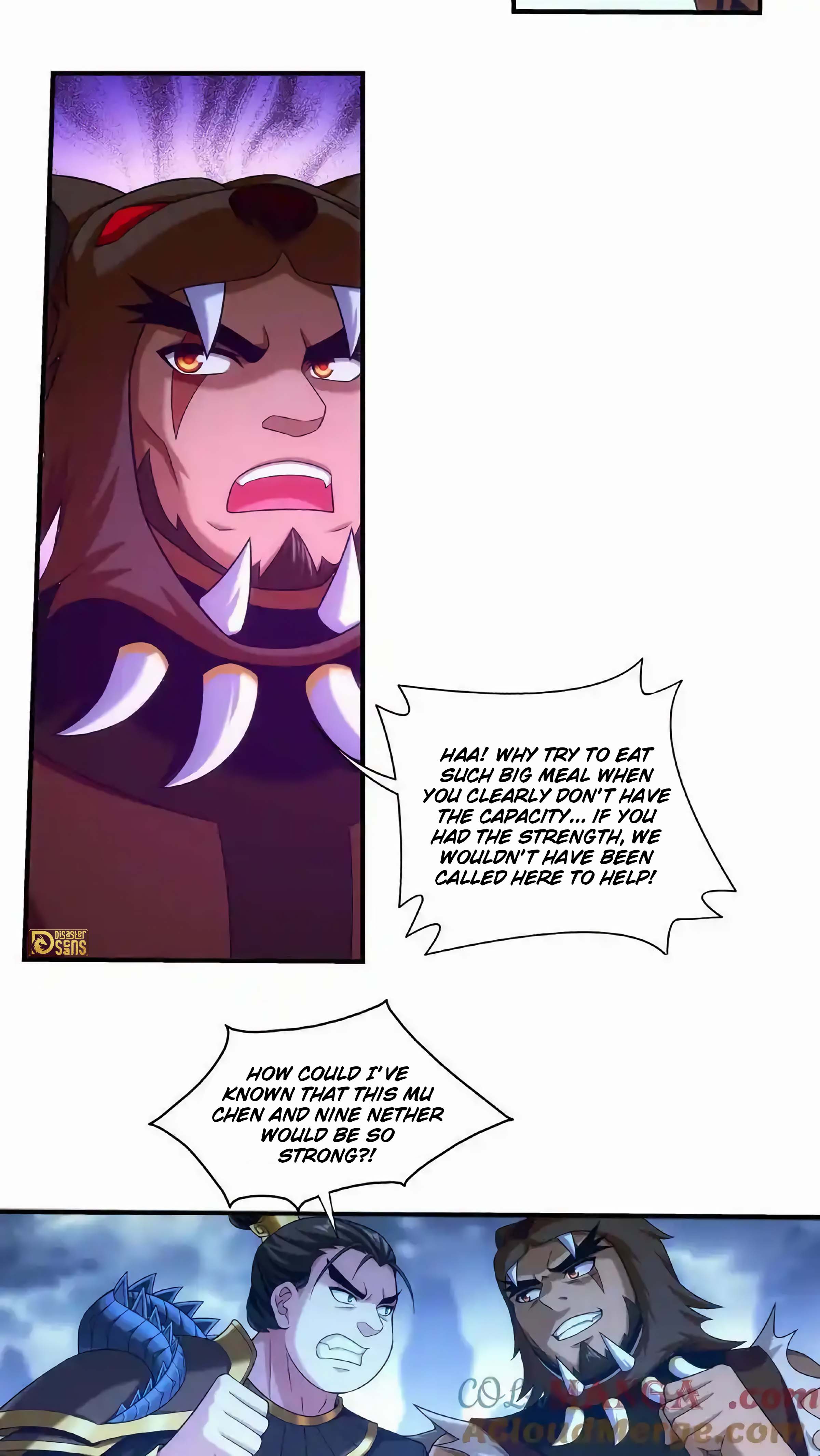 The 12 page of The Great Ruler comic chapter 476