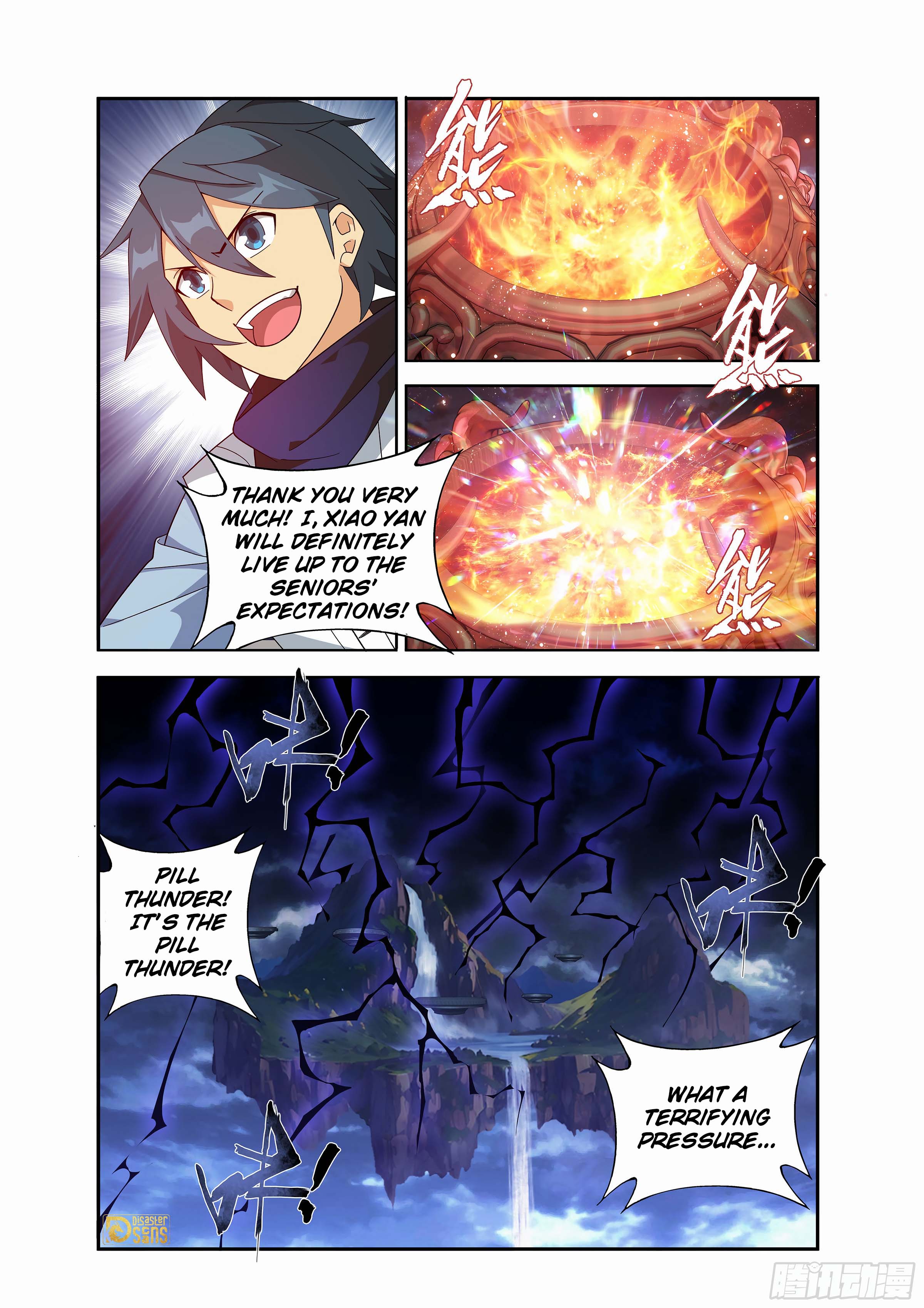 The 20 page of Battle Through The Heavens comic chapter 437