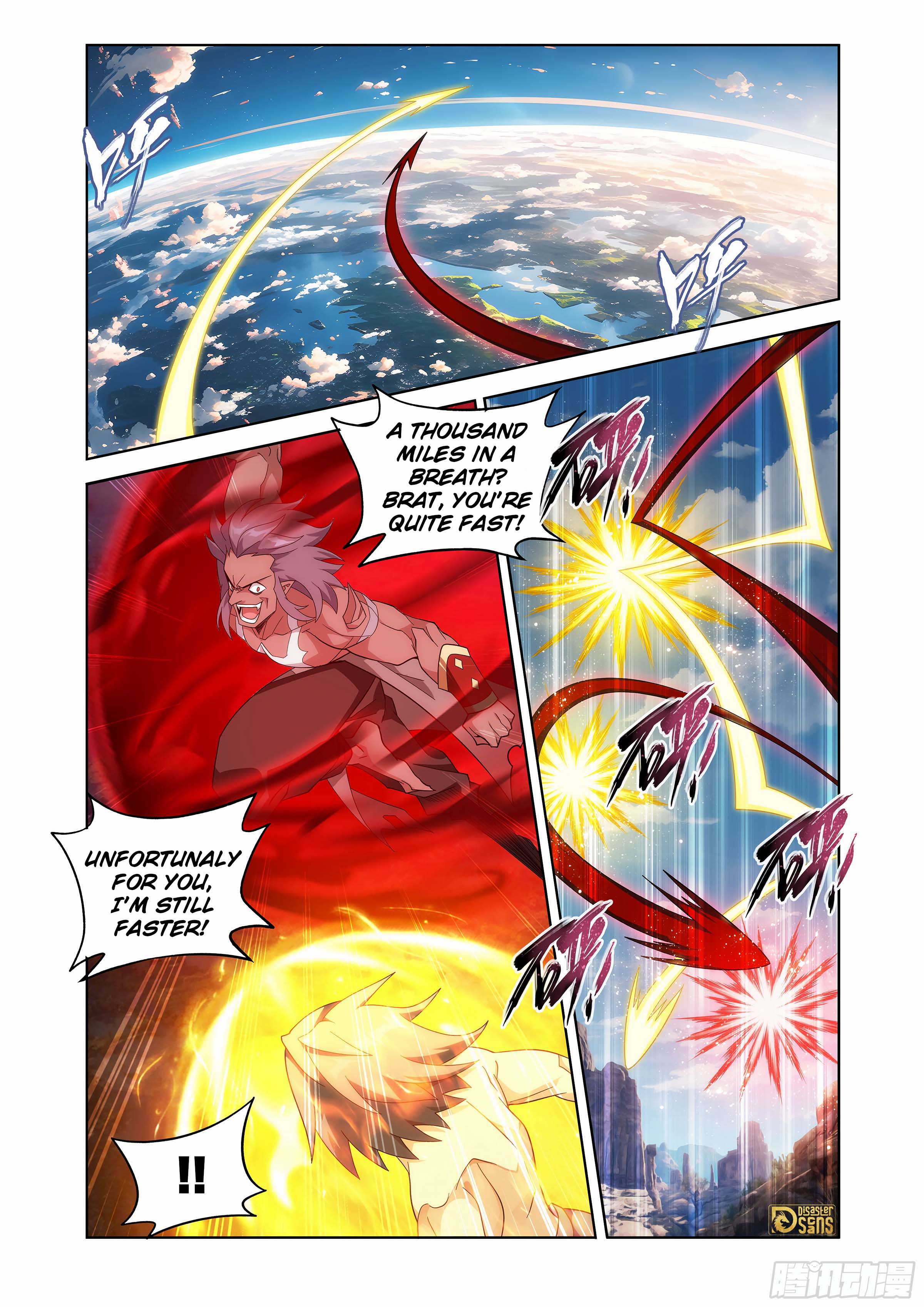 The 8 page of Battle Through The Heavens comic chapter 440