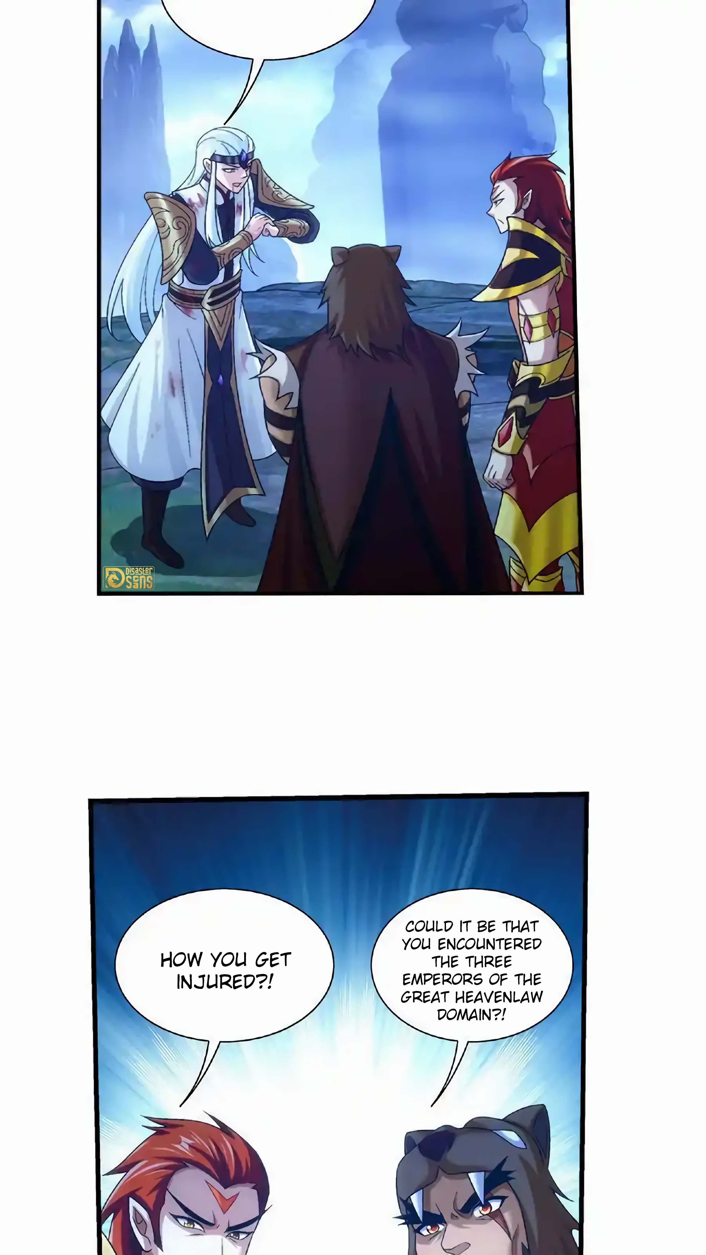 The 5 page of The Great Ruler comic chapter 476