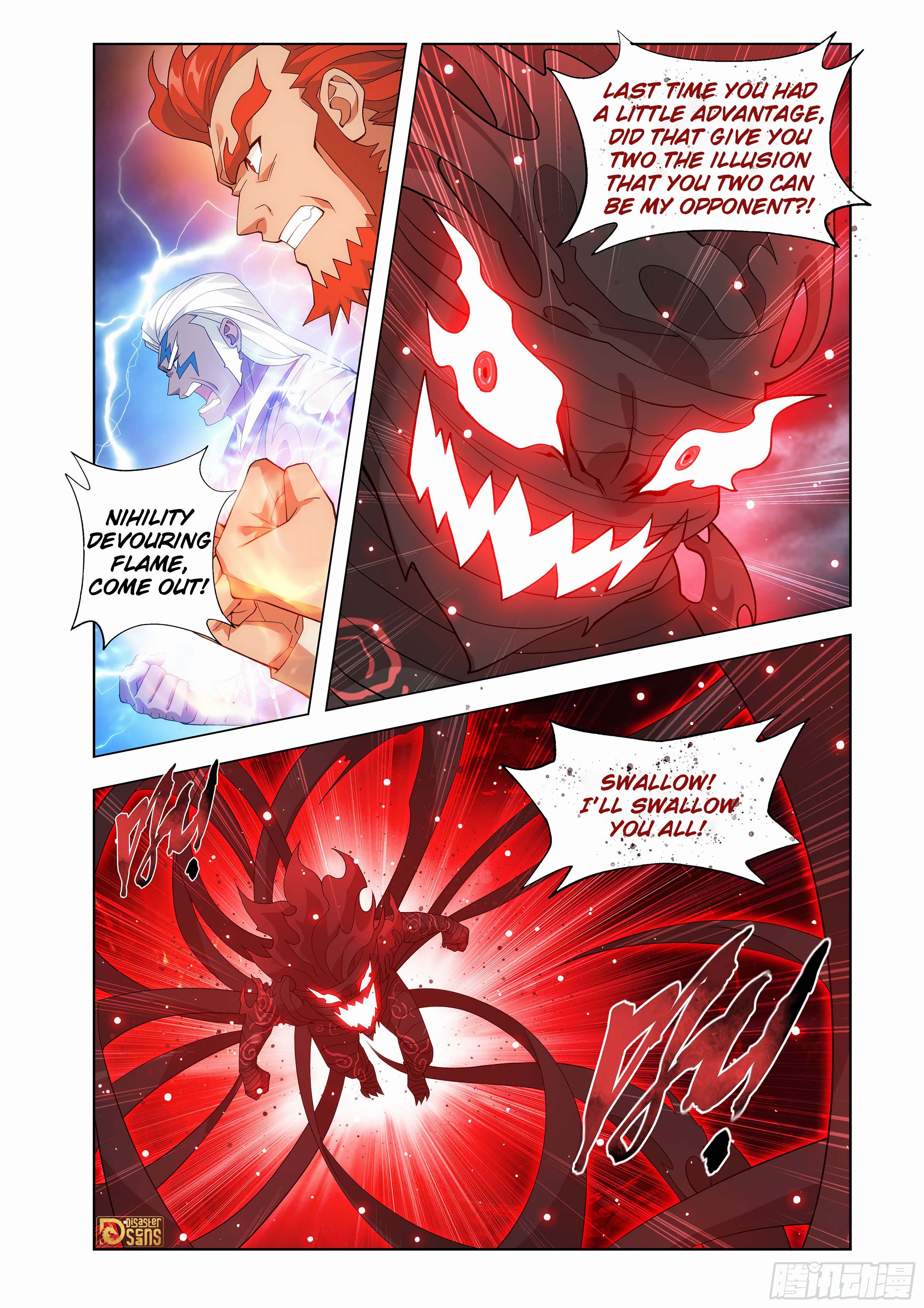 The 6 page of Battle Through The Heavens comic chapter 448