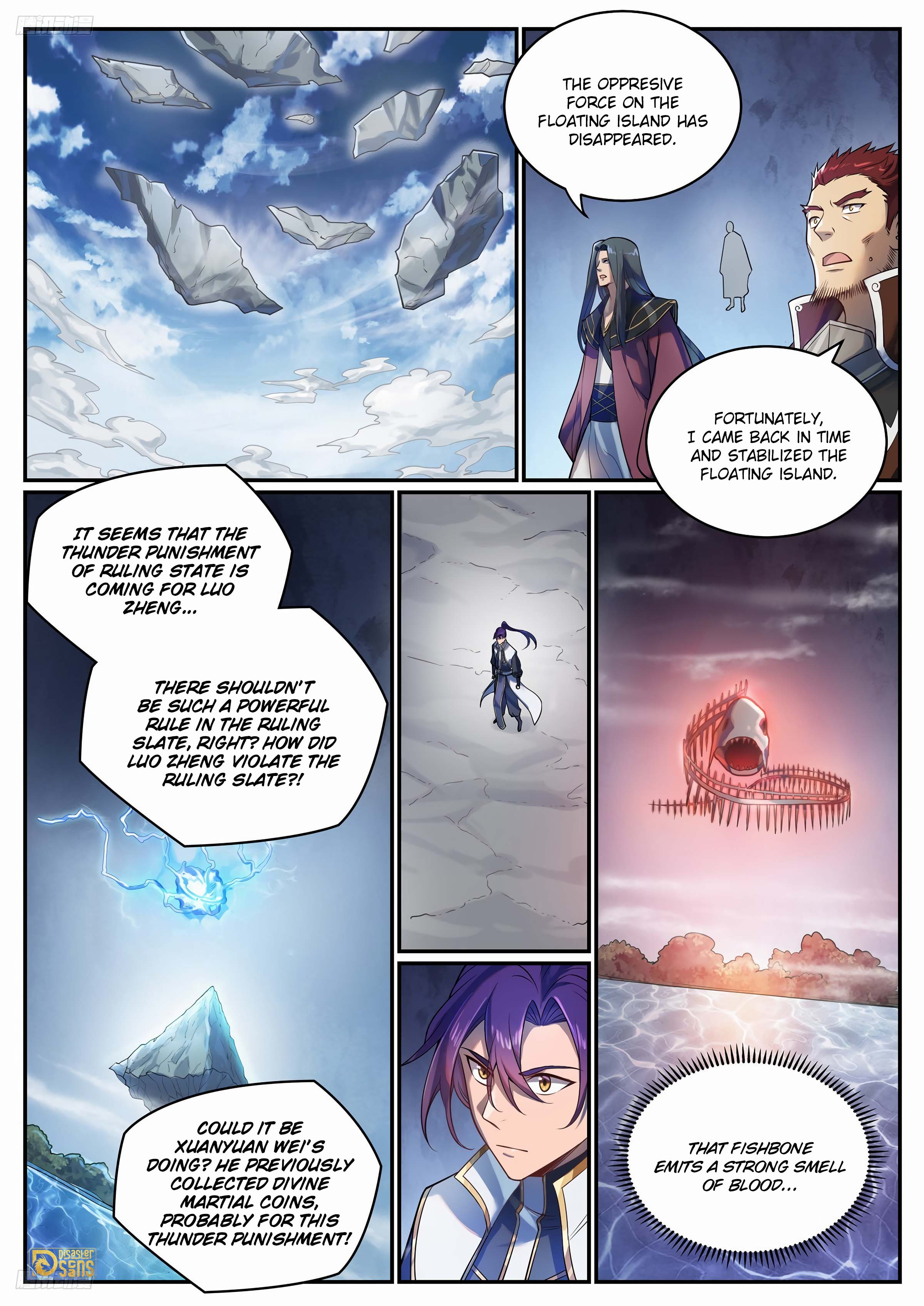 The 4 page of Apotheosis comic chapter 1112
