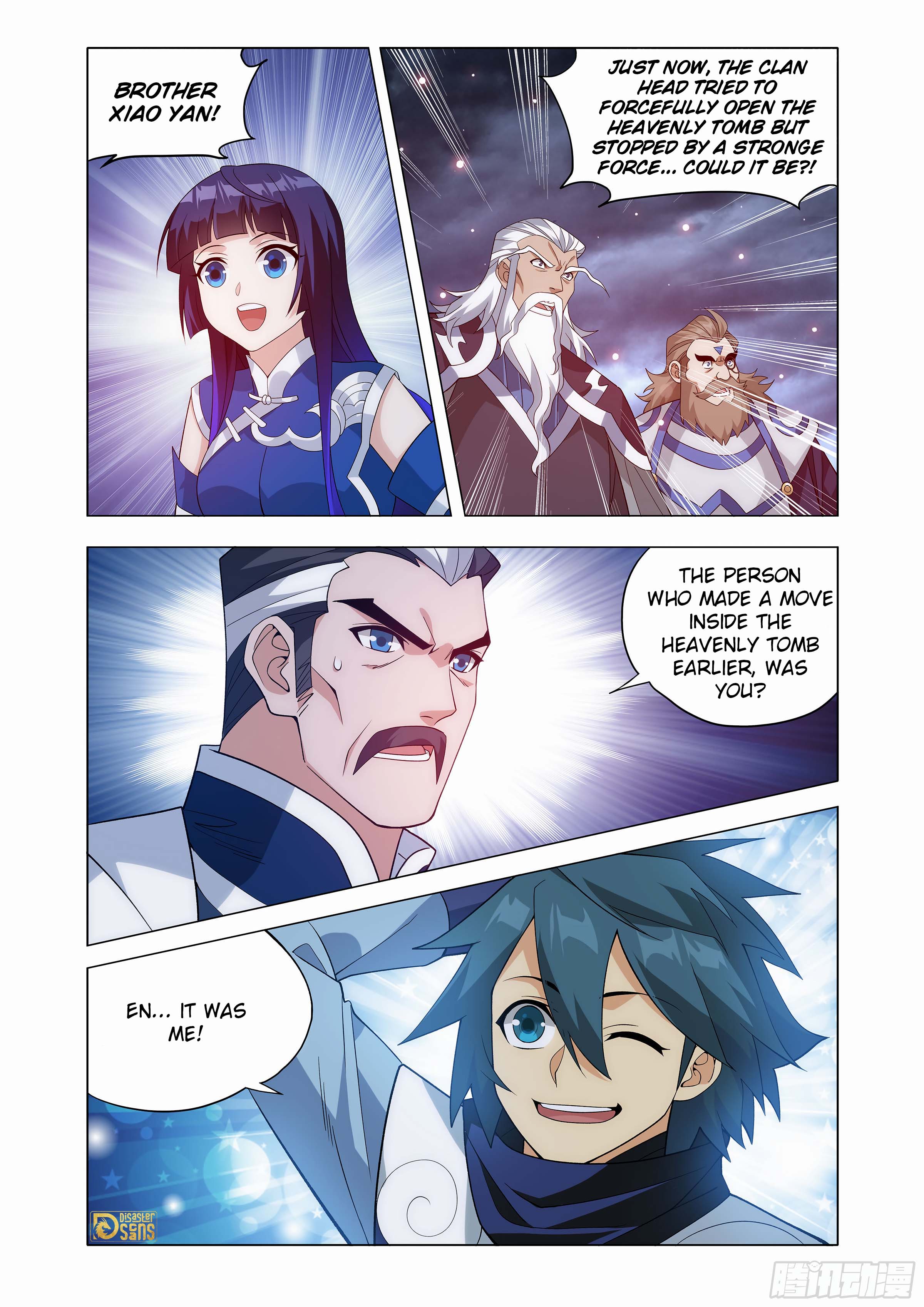 The 9 page of Battle Through The Heavens comic chapter 446