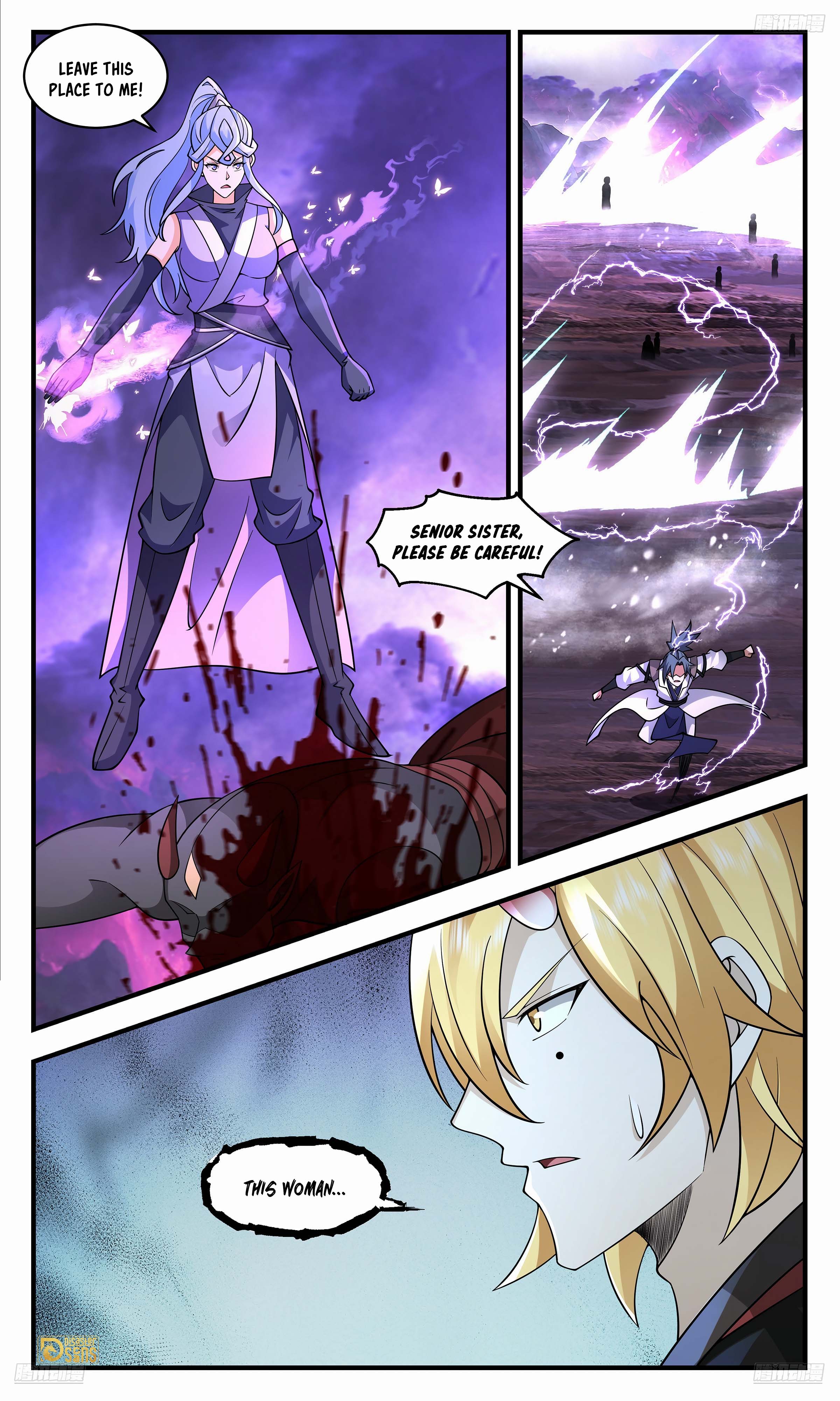 The 6 page of Martial Peak comic chapter 3708