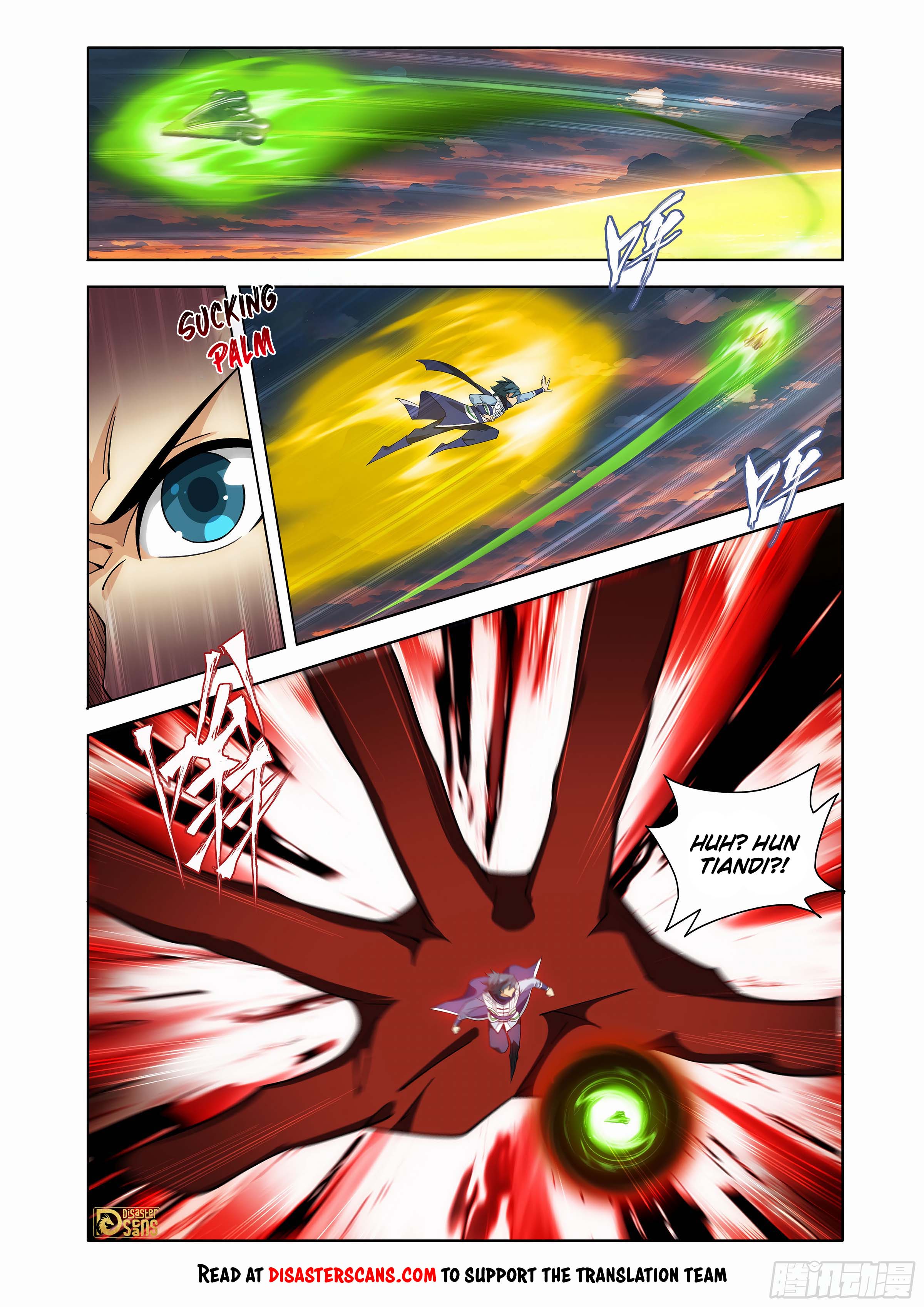 The 14 page of Battle Through The Heavens comic chapter 442