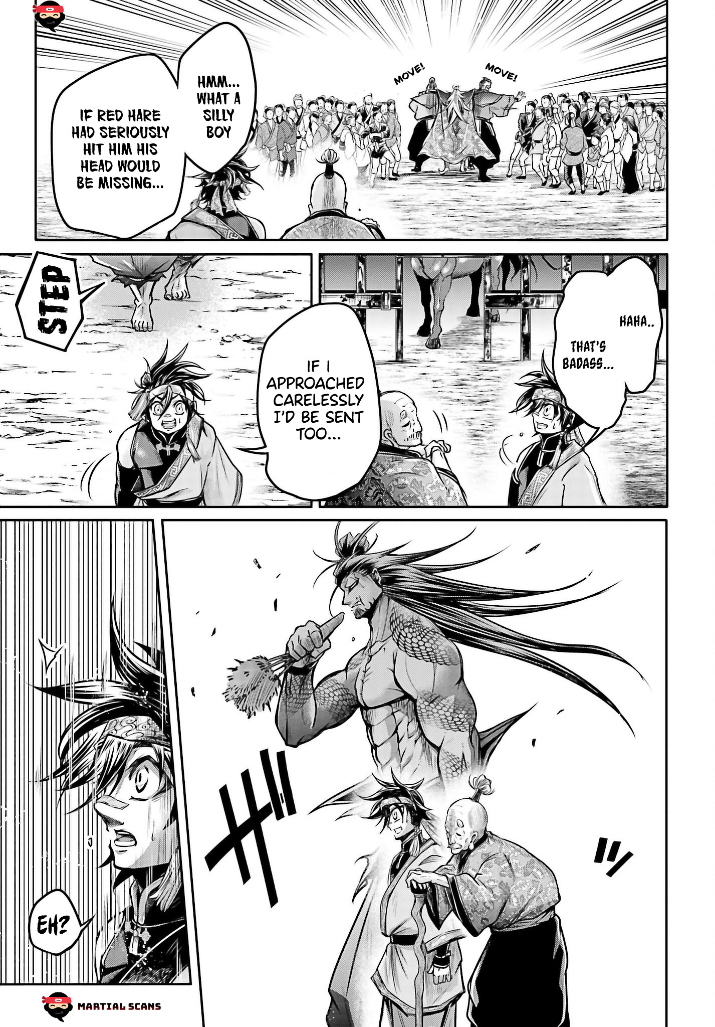 The 15 page of The Legend Of Lu Bu comic chapter 17