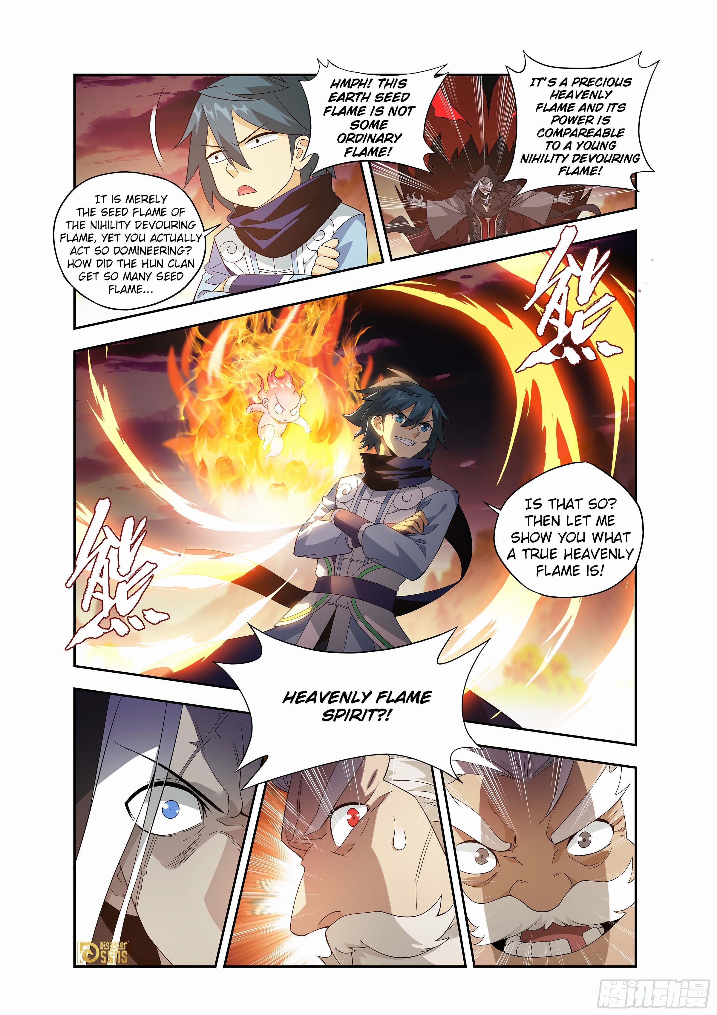 The 3 page of Battle Through The Heavens comic chapter 437