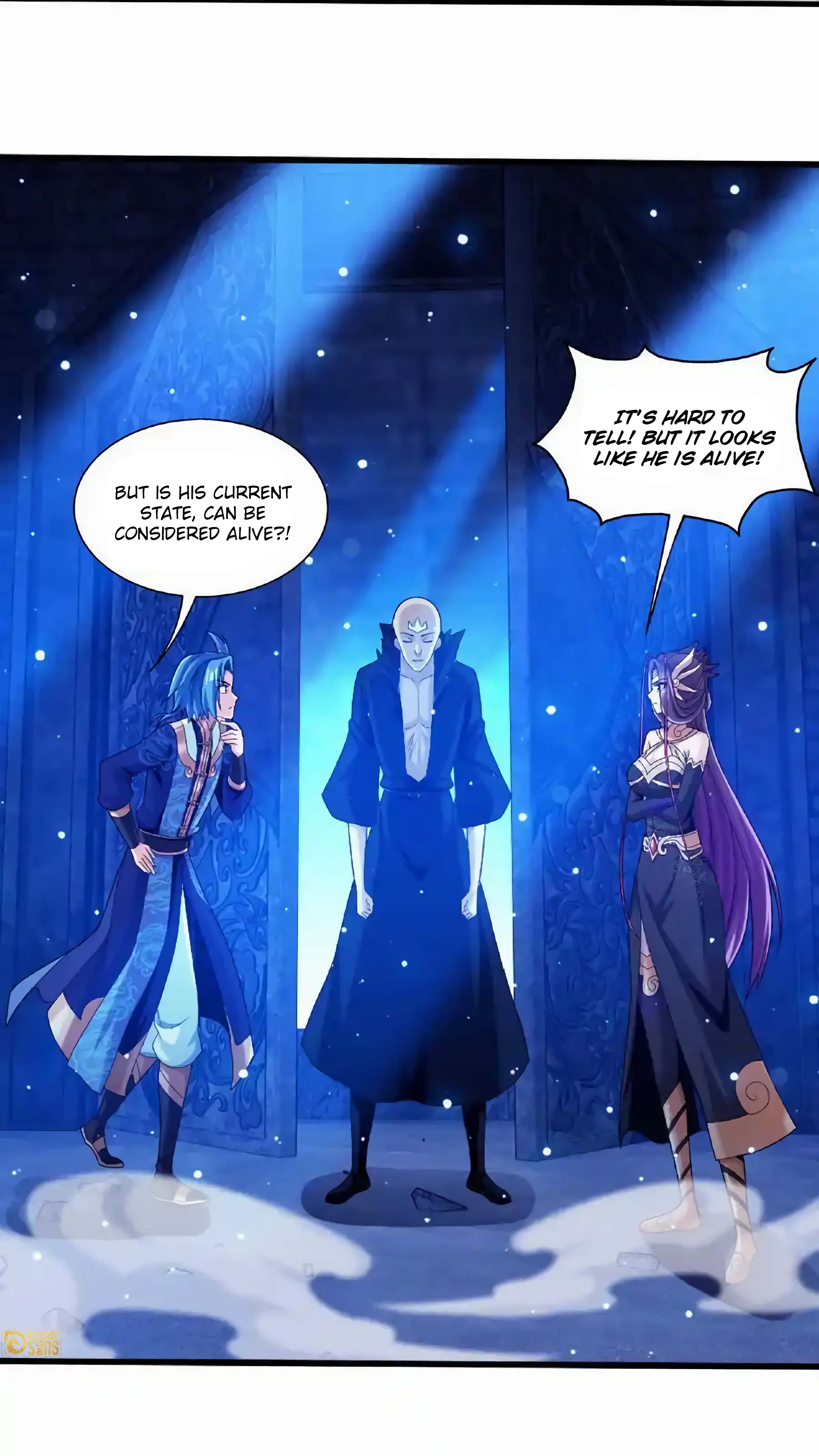 The 33 page of The Great Ruler comic chapter 469