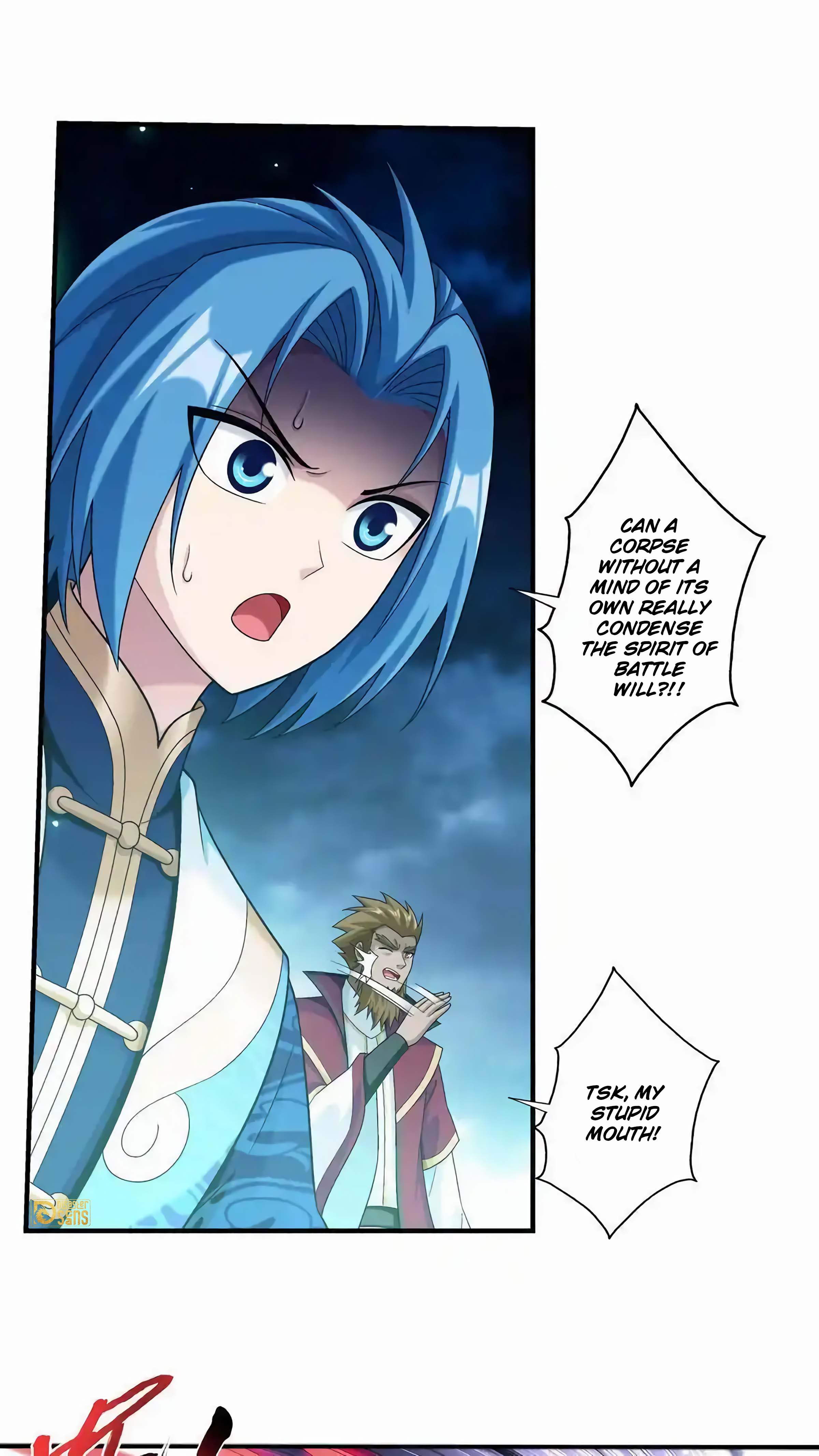 The 29 page of The Great Ruler comic chapter 480