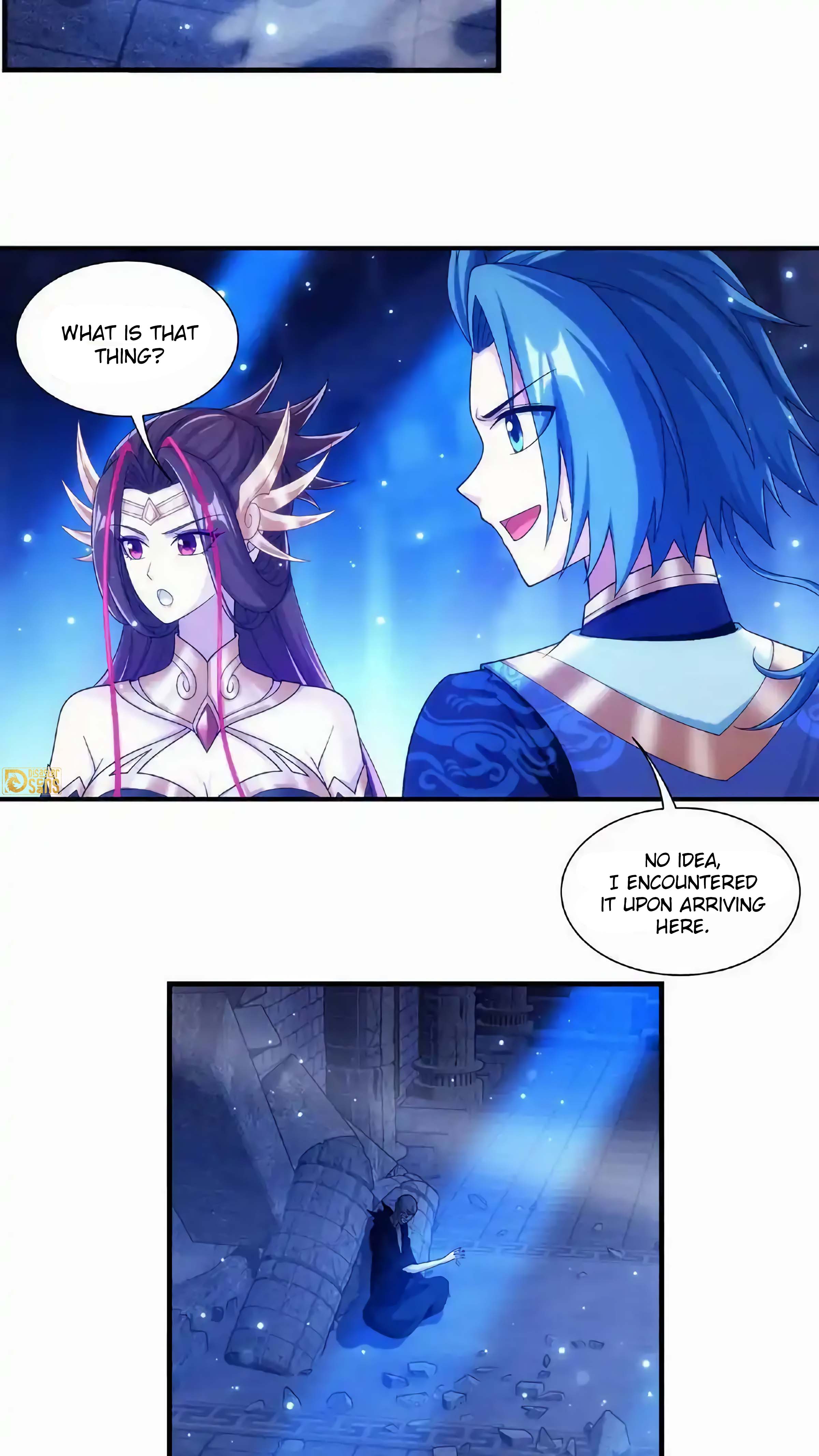 The 14 page of The Great Ruler comic chapter 468