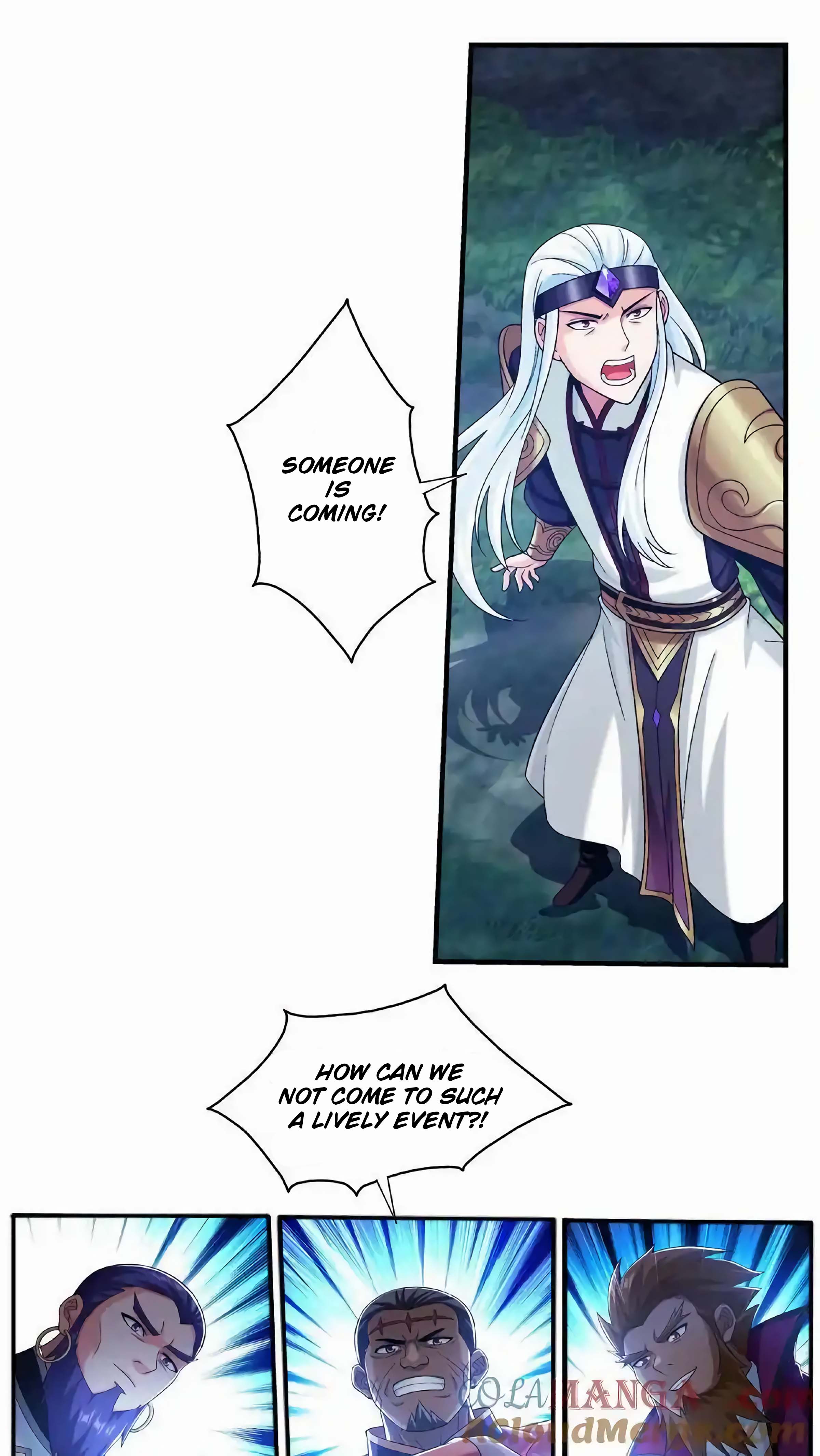 The 24 page of The Great Ruler comic chapter 476