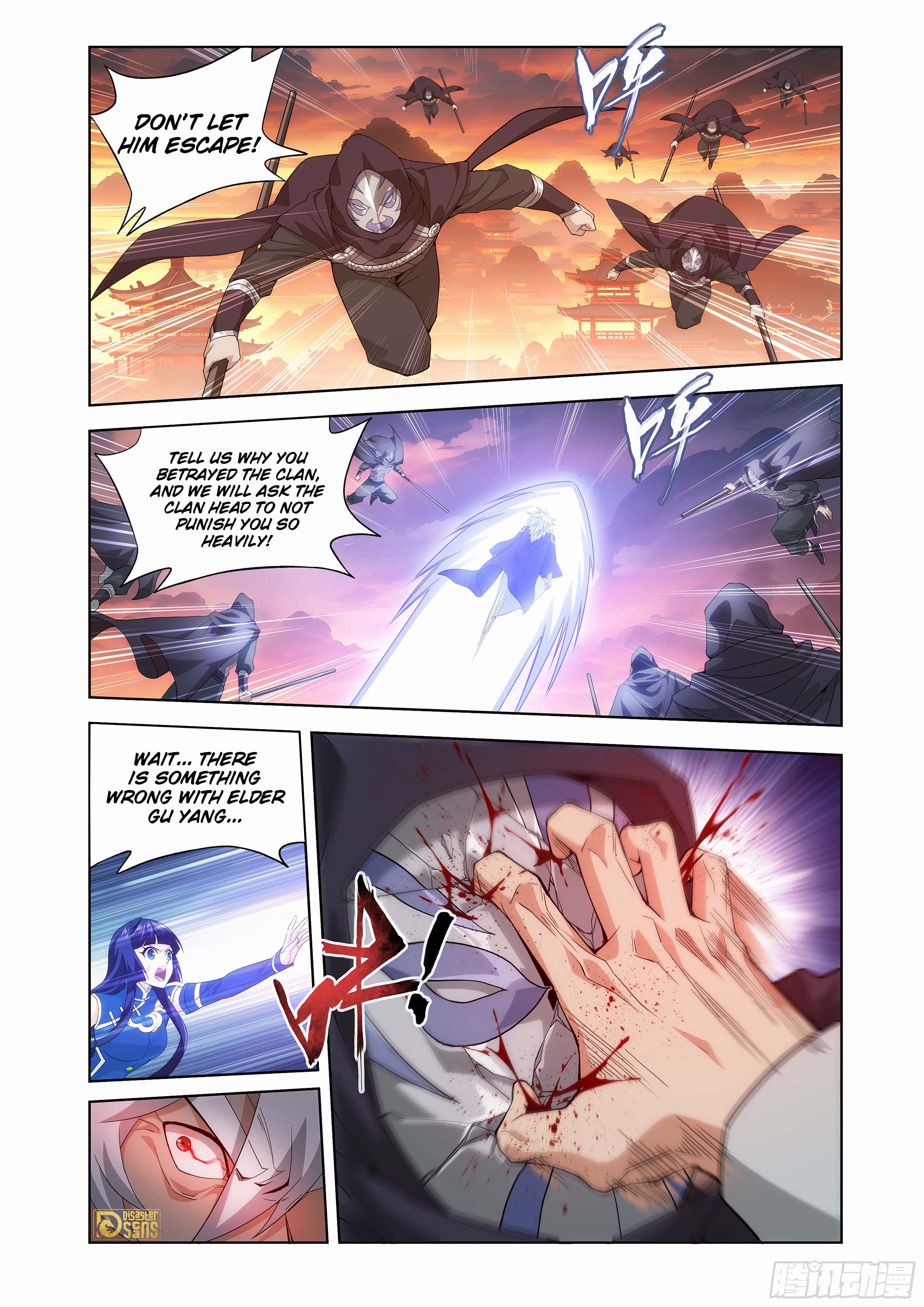 The 21 page of Battle Through The Heavens comic chapter 441