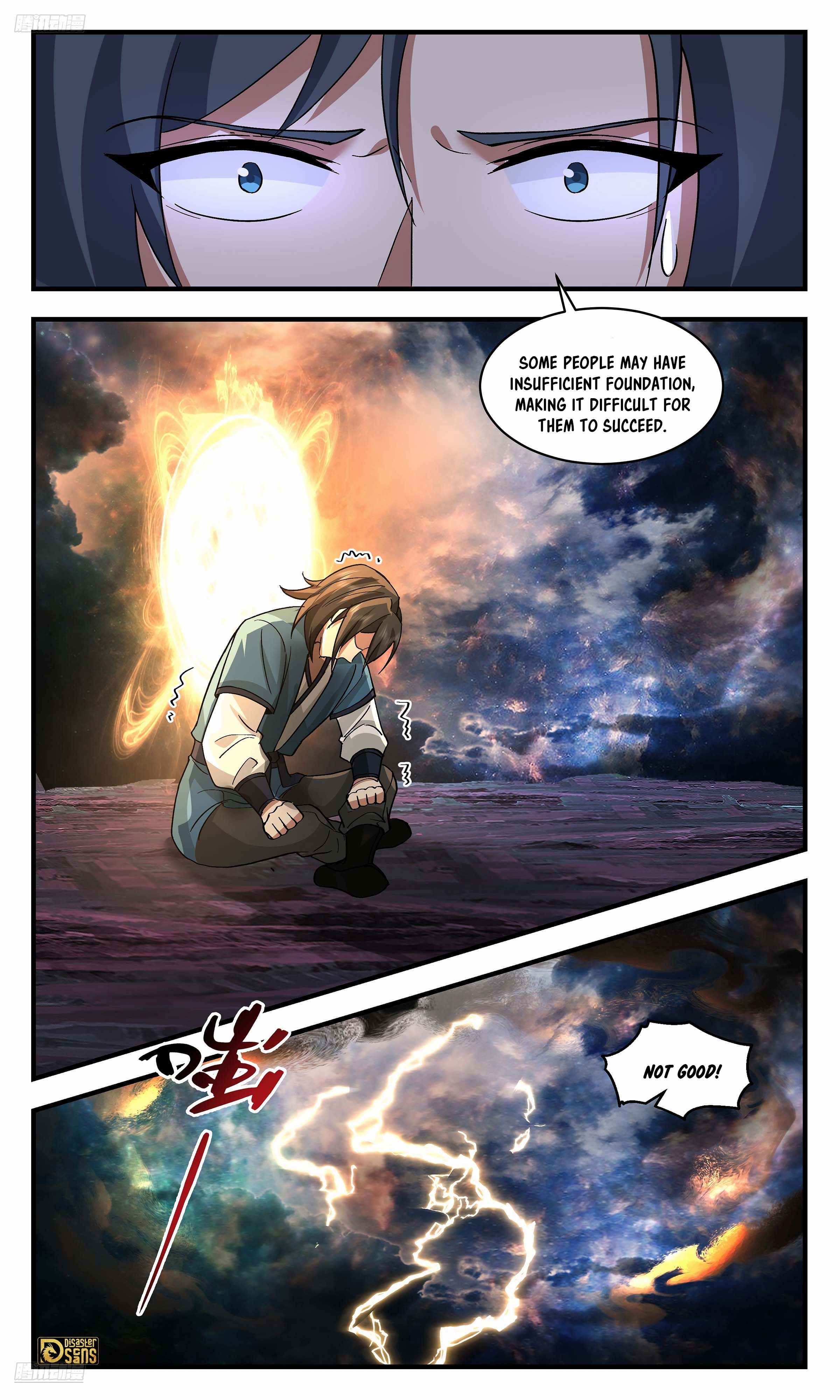 The 4 page of Martial Peak comic chapter 3719