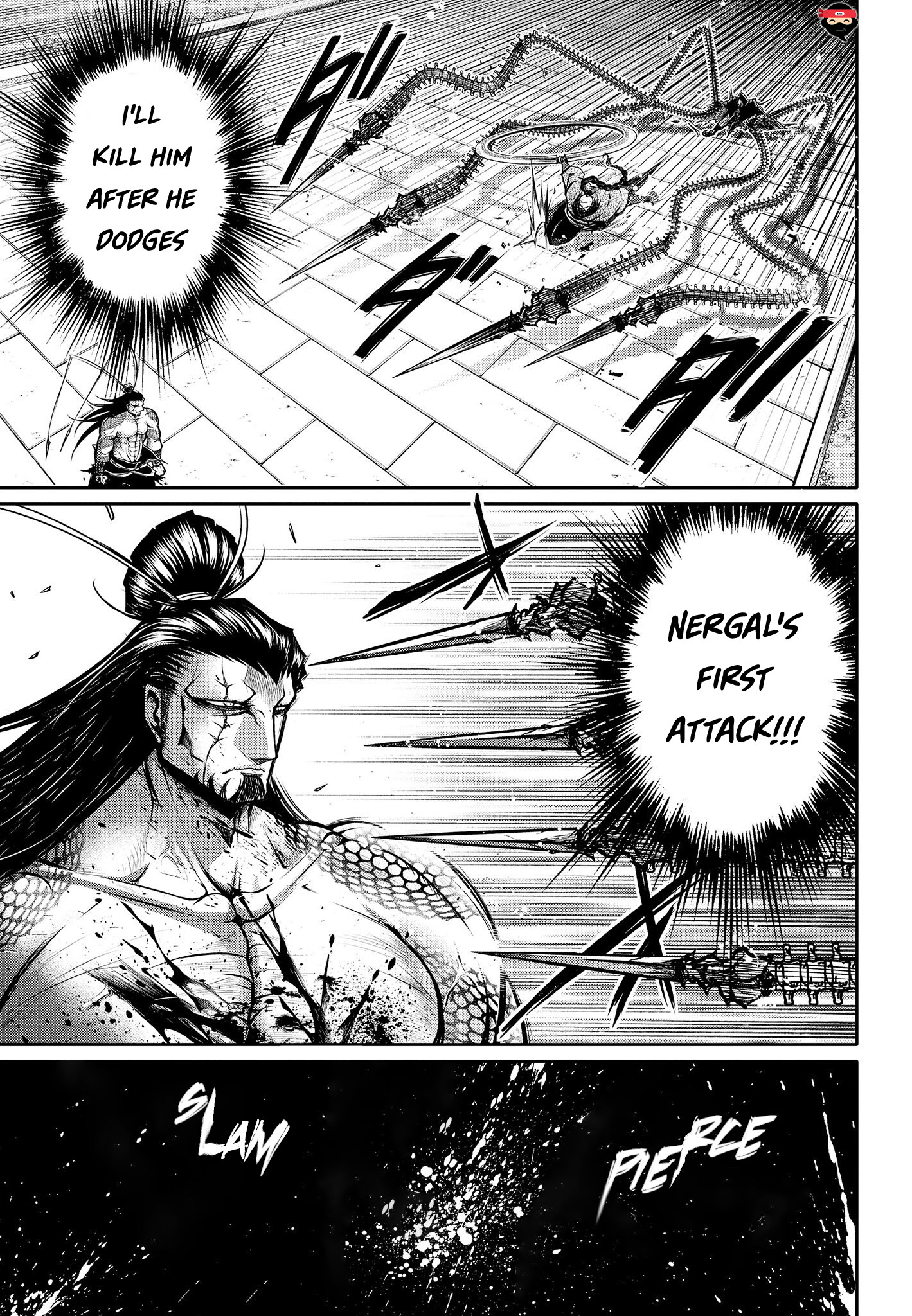 The 20 page of The Legend Of Lu Bu comic chapter 13