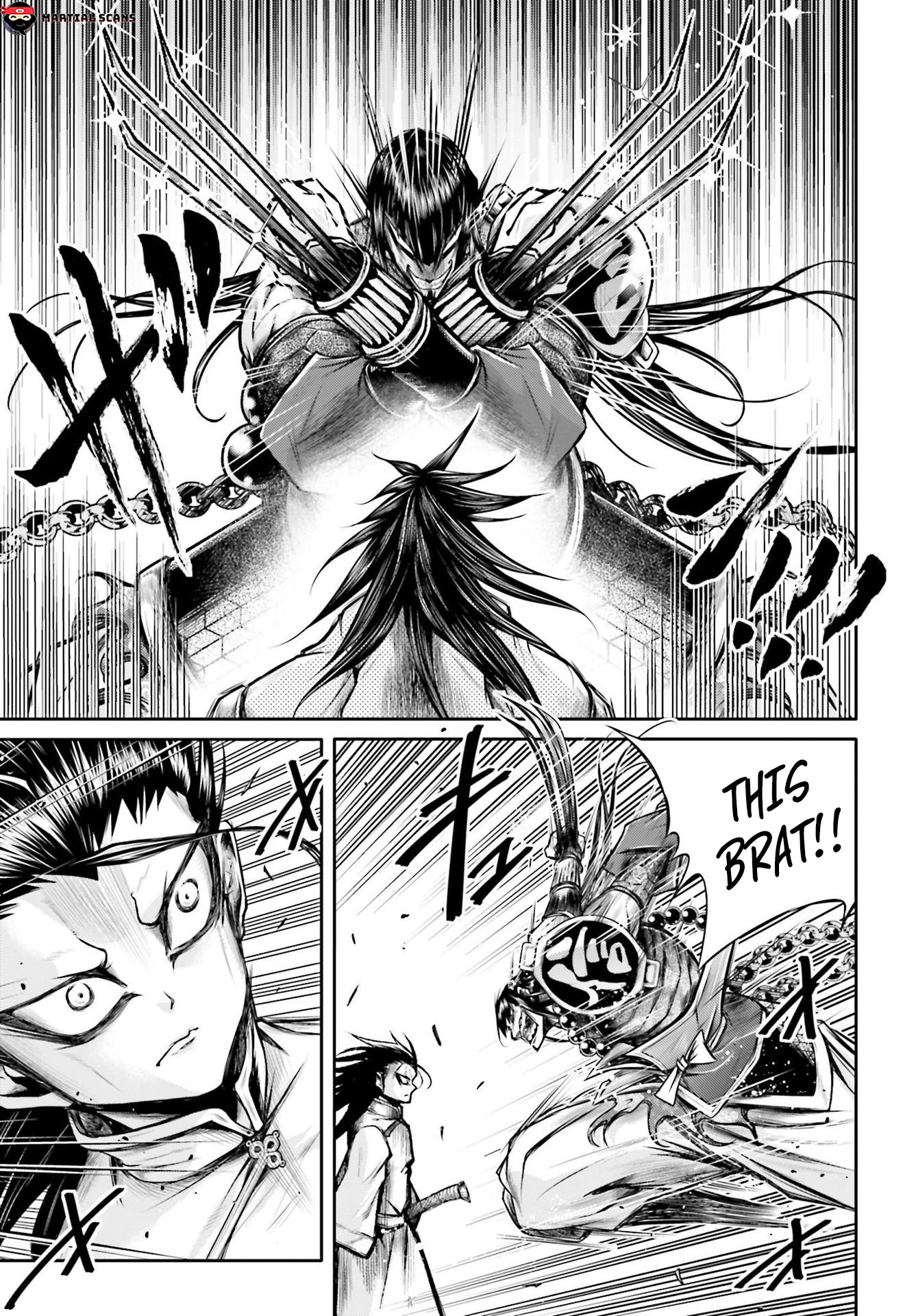 The 16 page of The Legend Of Lu Bu comic chapter 21