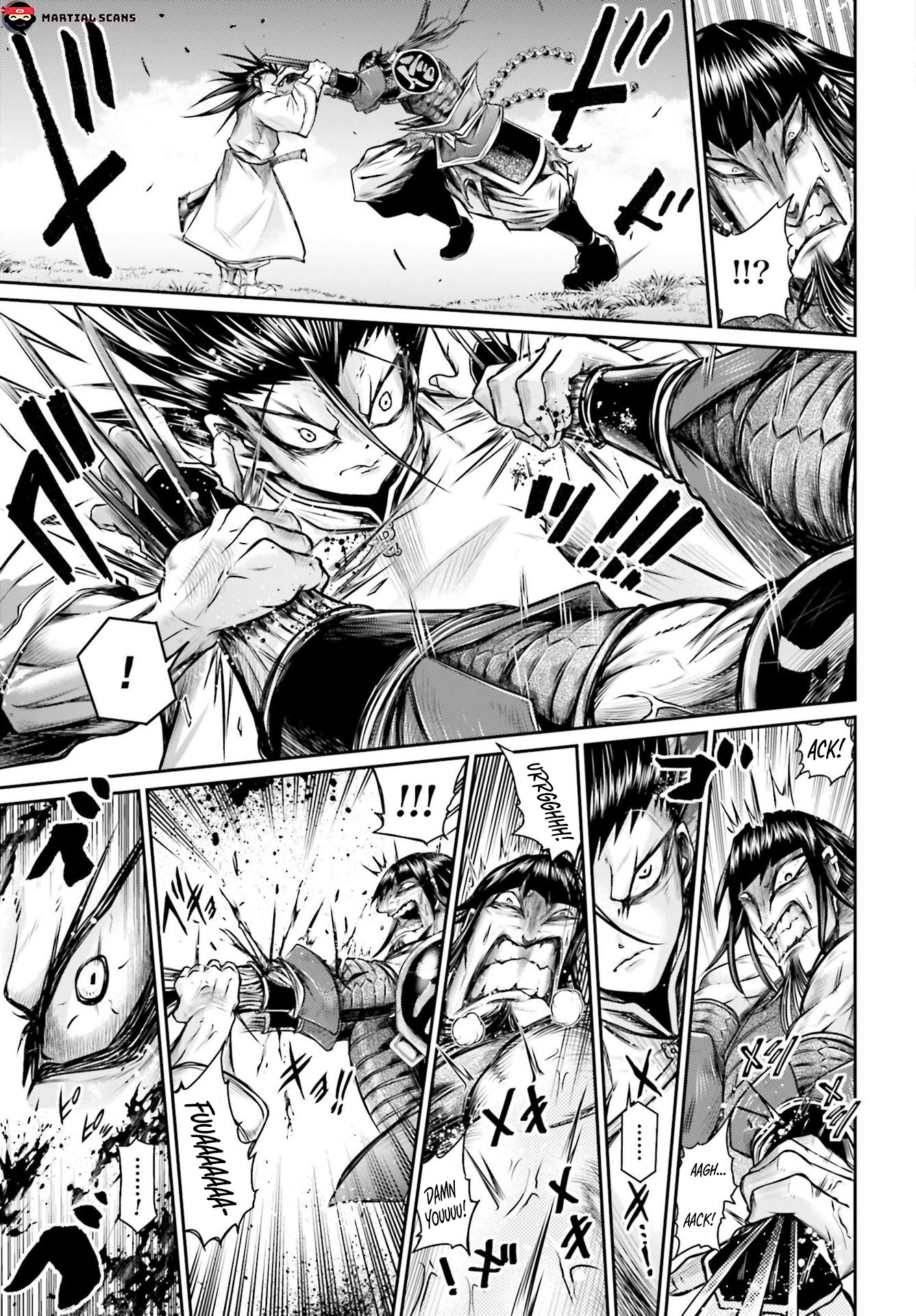 The 18 page of The Legend Of Lu Bu comic chapter 21