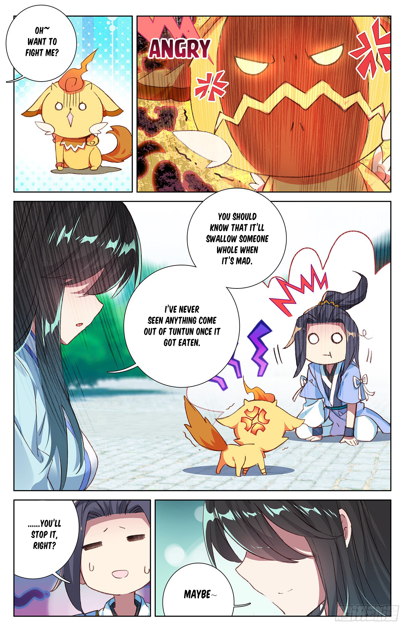 The 8 page of Yuan Zun comic chapter 14