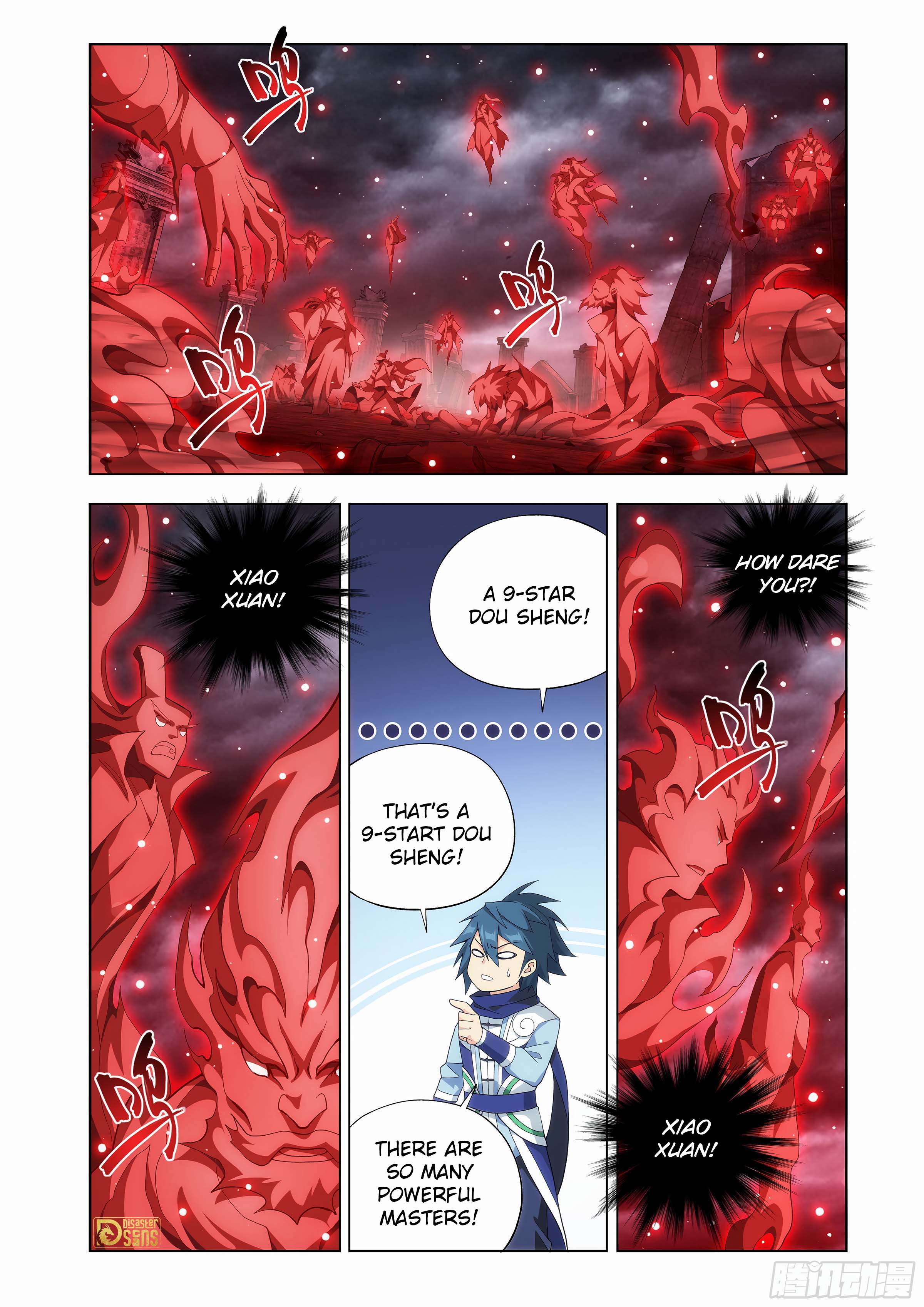 The 8 page of Battle Through The Heavens comic chapter 444