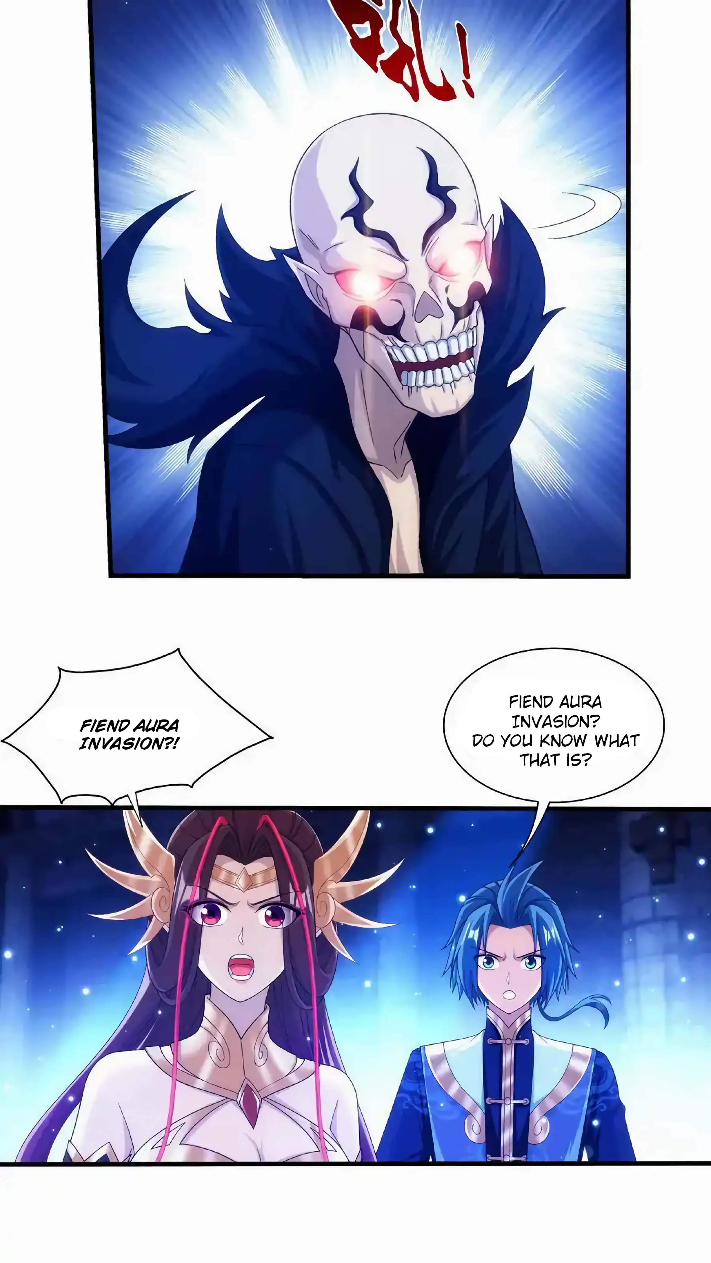 The 16 page of The Great Ruler comic chapter 468