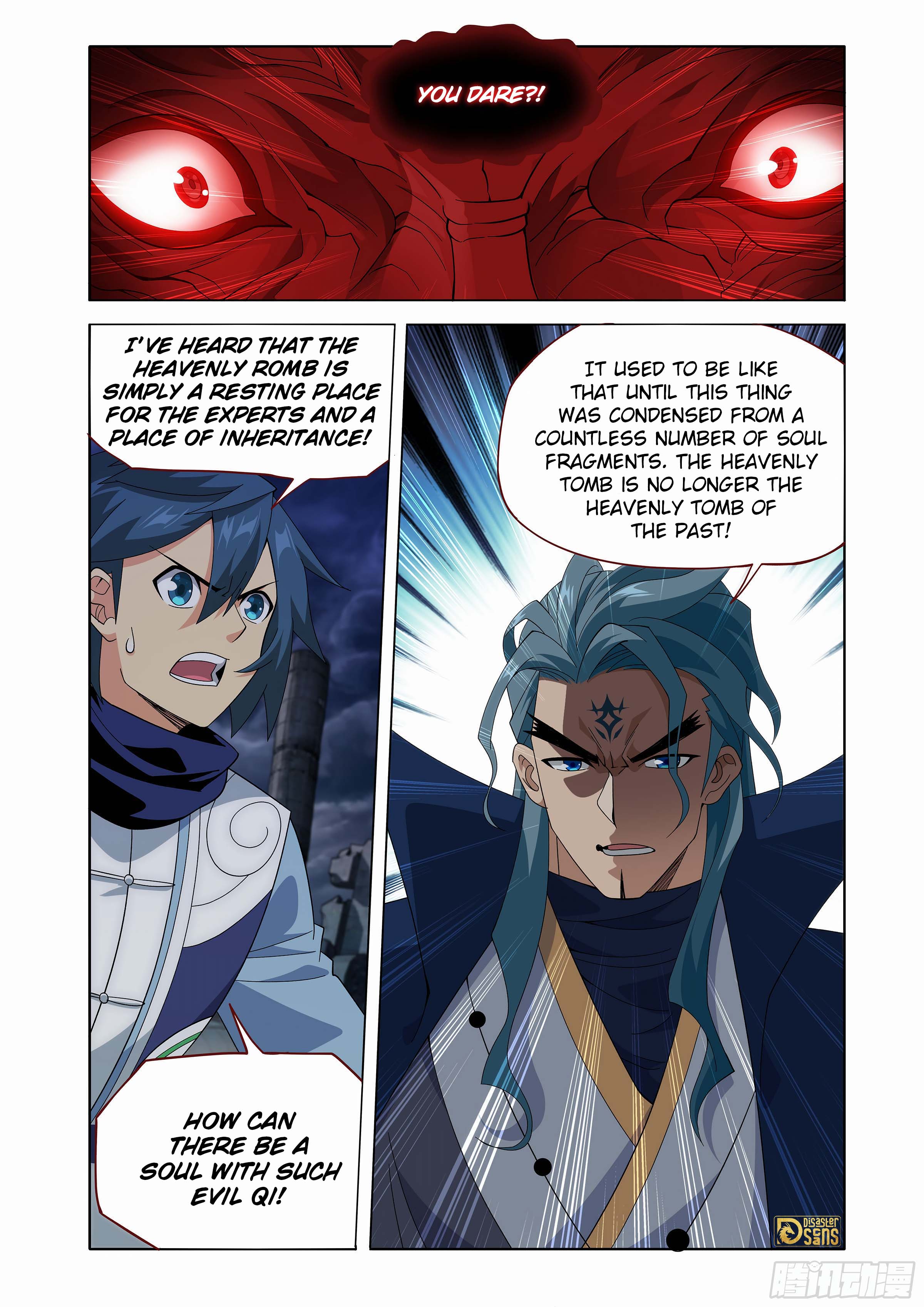 The 11 page of Battle Through The Heavens comic chapter 444