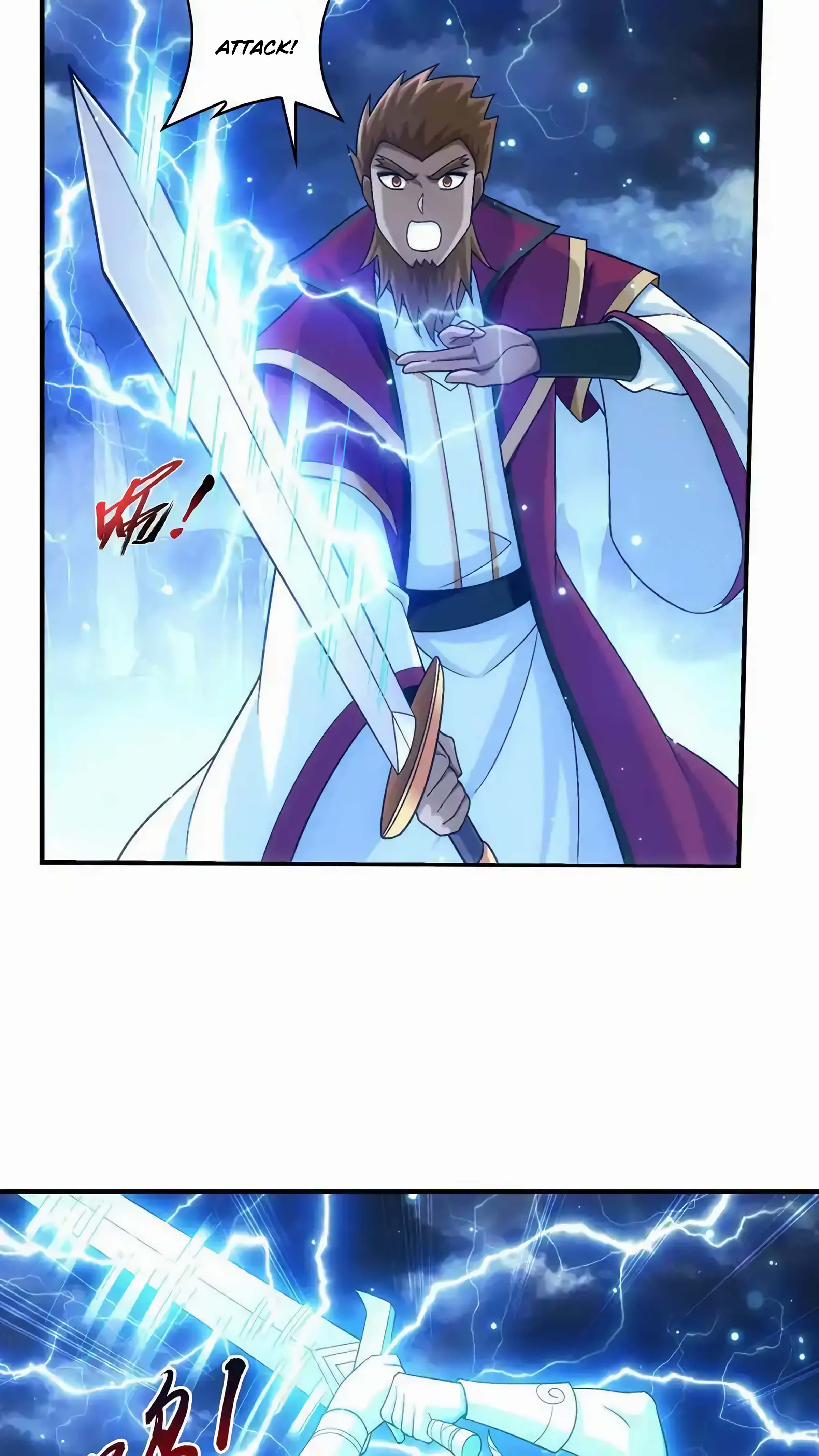 The 13 page of The Great Ruler comic chapter 480