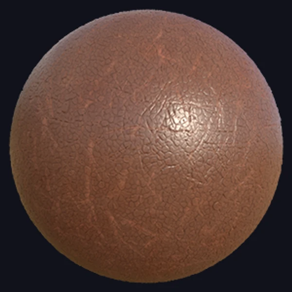 Waxy Reddish-Brown Fabric Leather (Fabrics 0054)