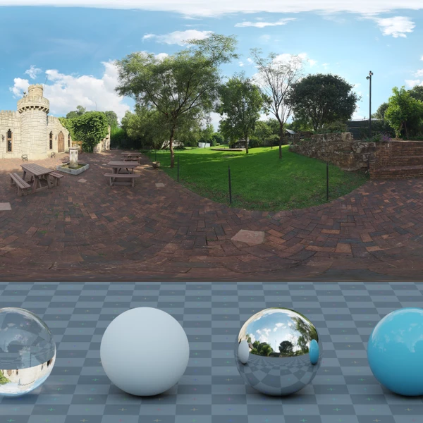Medieval Cafe - HDRI map - from Poly Haven