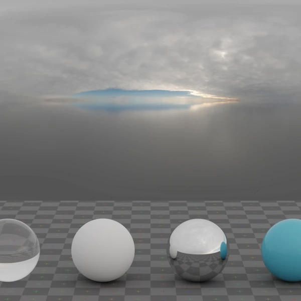 Snow Field 2 Puresky - HDRI map - from Poly Haven
