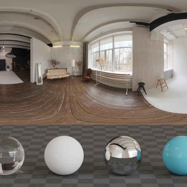 Brown Photostudio 01 - HDRI map - from Poly Haven