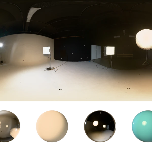 Ferndale Studio 03 - HDRI map - from Poly Haven