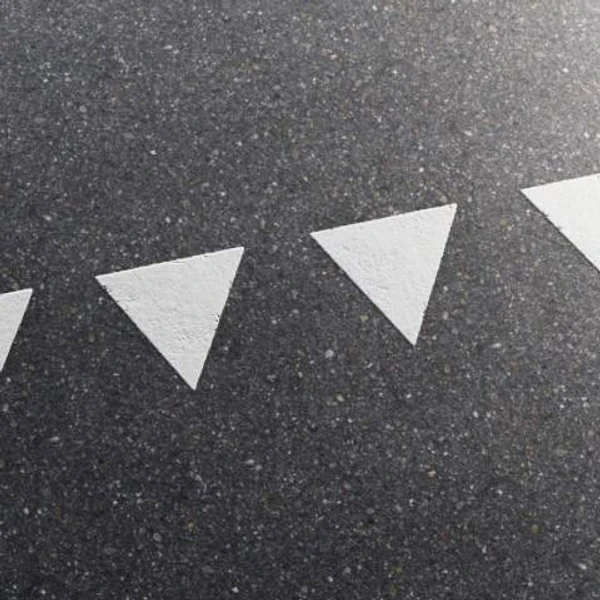Yield Line Road Marking 01
