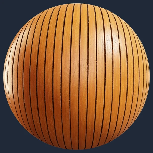 Wooden Slat Wall – Free Wood PBR Texture