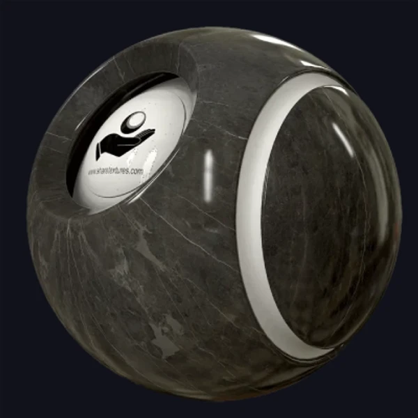 Savannah Grey Marble - Floor - PBR texture - from Share Textures