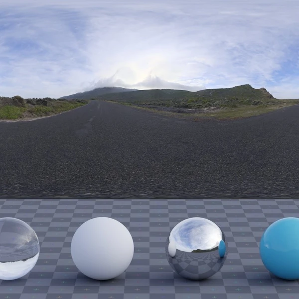 Ostrich Road - HDRI map - from Poly Haven