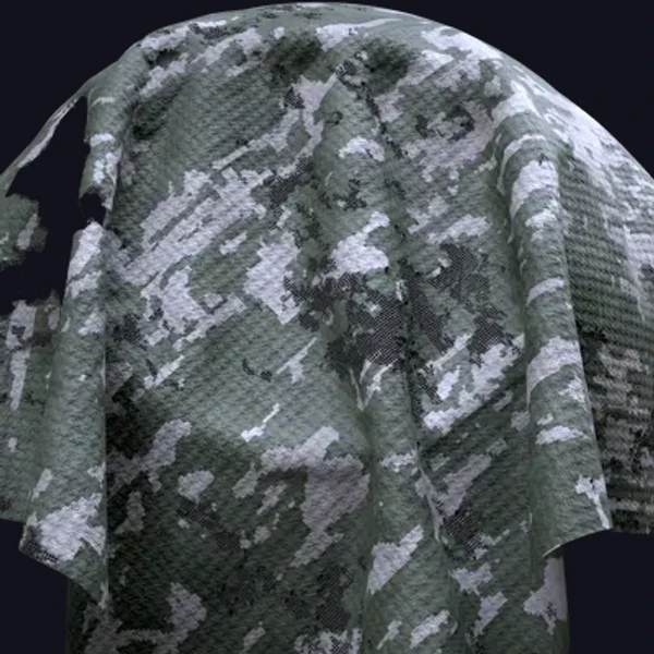 Camouflage 41 - Fabric - PBR texture - from Share Textures