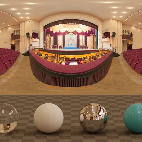 Theater 02 - HDRI map - from Poly Haven