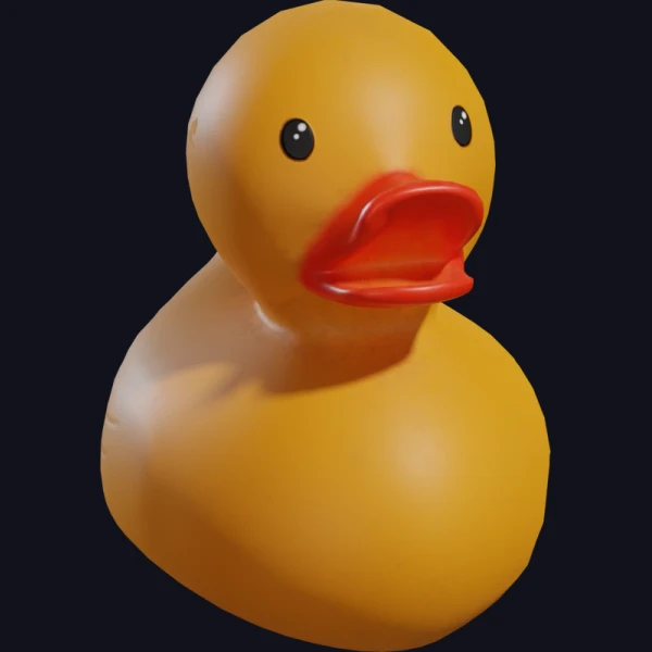 Rubber Duck Toy - 3D Models - 3D model - from Poly Haven