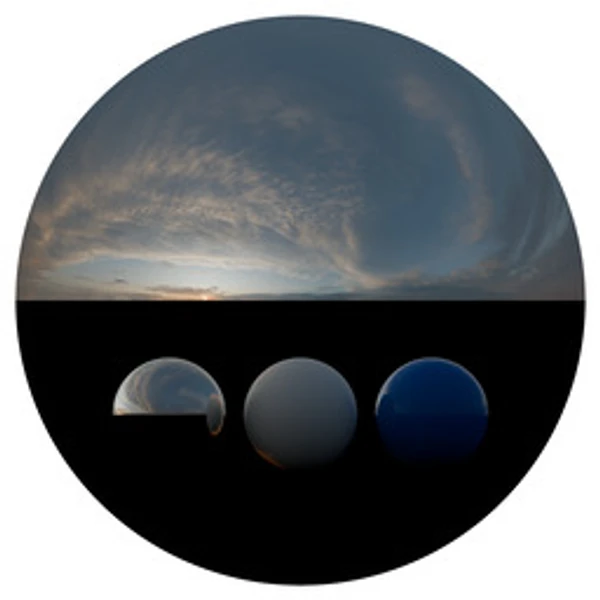 EveningSkyHDRI 040B - from ambientCG