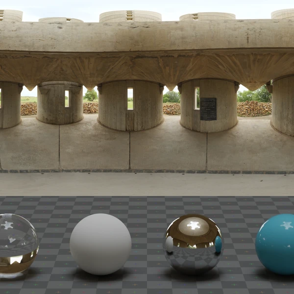Trekker Monument - HDRI map - from Poly Haven