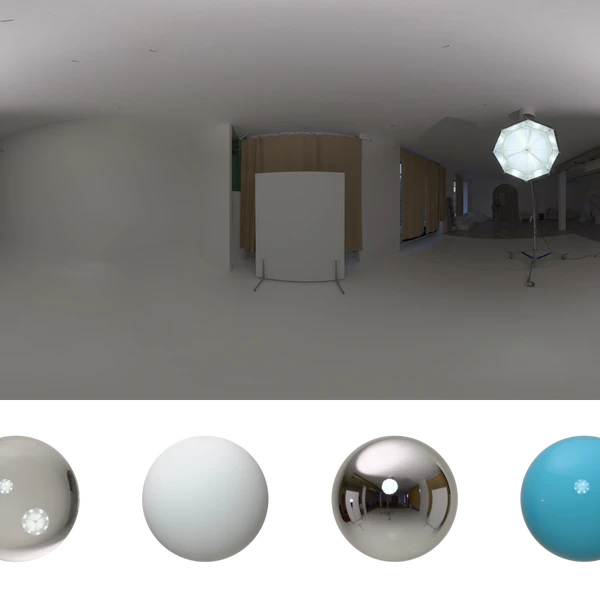 Story Studio 02 - HDRI map - from Poly Haven