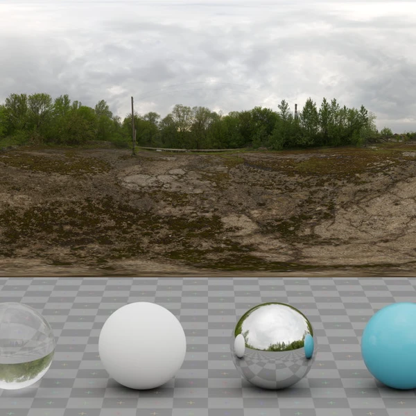 Abandoned Waterworks - HDRI map - from Poly Haven