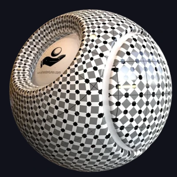 Tiling 2 - Floor - PBR texture - from Share Textures