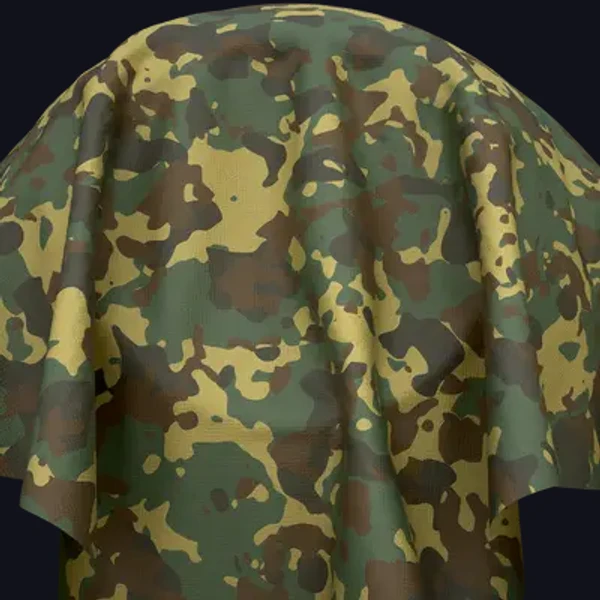 Camouflage 17 - Fabric - PBR texture - from Share Textures