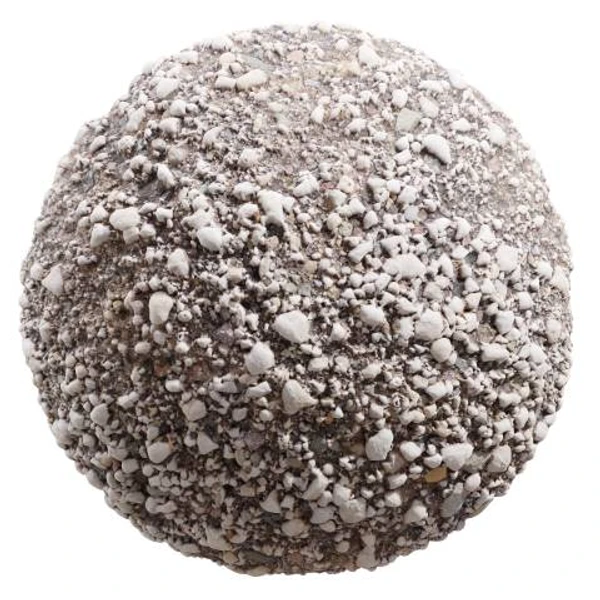 White Gravel 02 - Ground - PBR texture - from cgbookcase