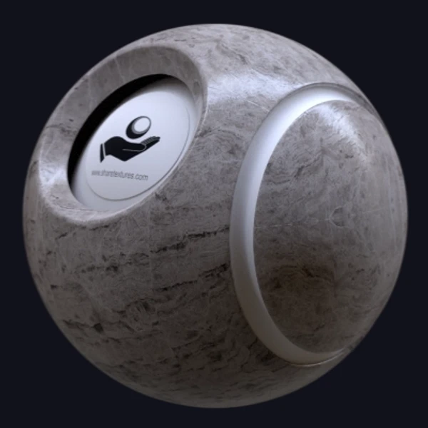 Spectra Grey Marble - Floor - PBR texture - from Share Textures