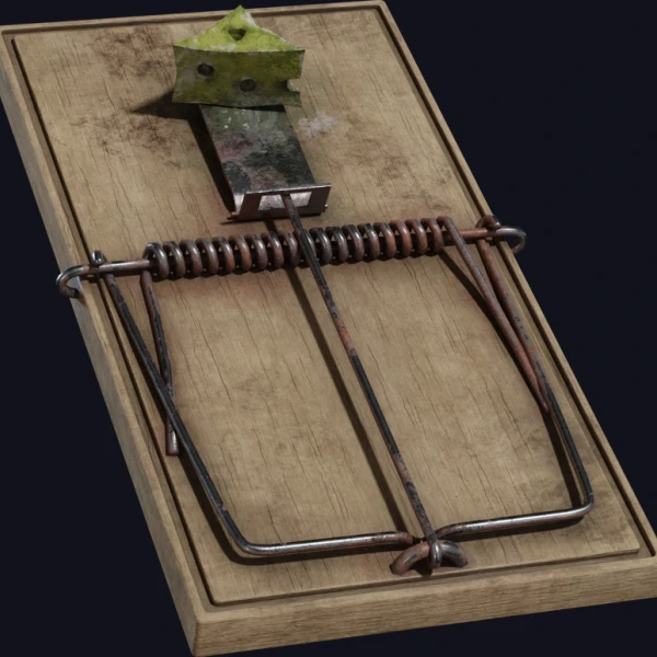 Mousetrap - 3D Models - 3D model - from Poly Haven