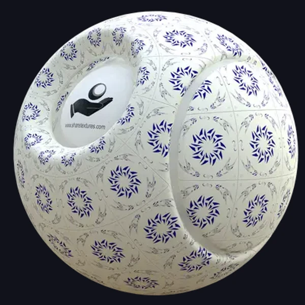 Ceramic 2 - Floor - PBR texture - from Share Textures