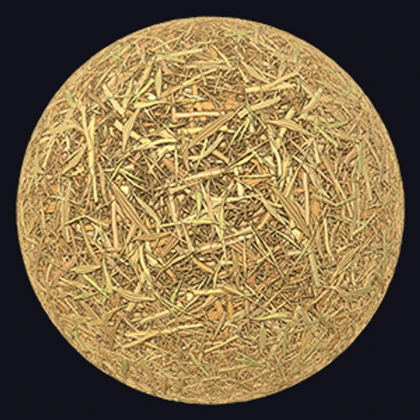 Dry Straw Grass / Hay Texture (Ground 0018)