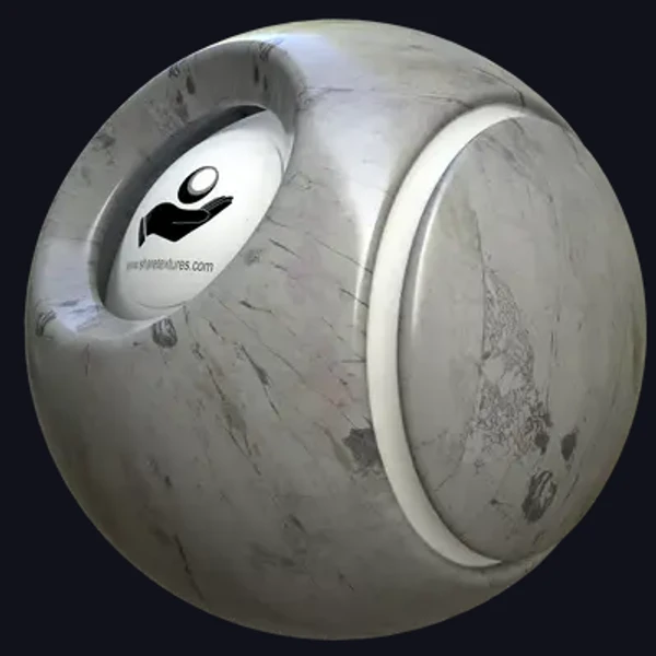 Grey Marble 11 - Floor - PBR texture - from Share Textures
